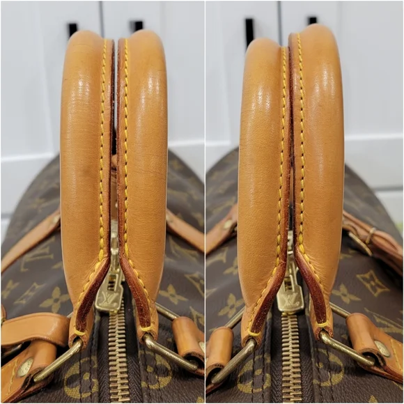 💕LOUIS VUITTON Keepall 50 Bandouliere w/ Strap Travel Bag Monogram - Picture 6 of 16